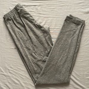 Gray leggings